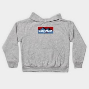 Wisconsin Mountains Kids Hoodie